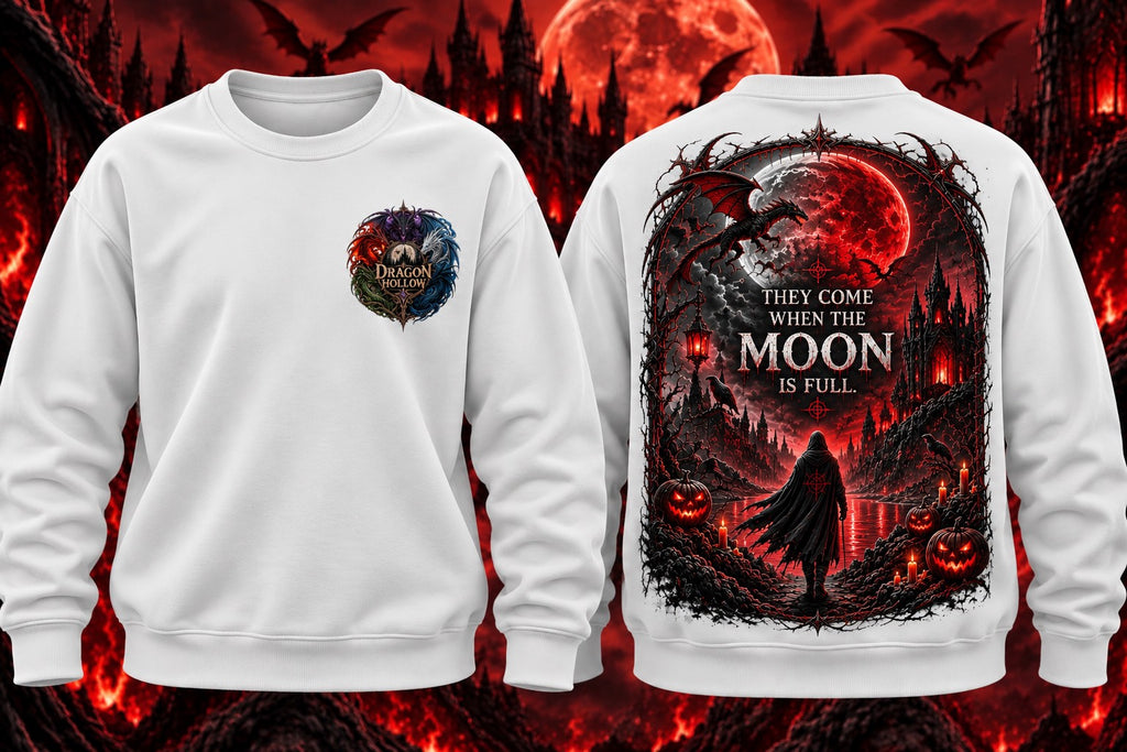 WHEN THE MOON IS FULL SWEATER
