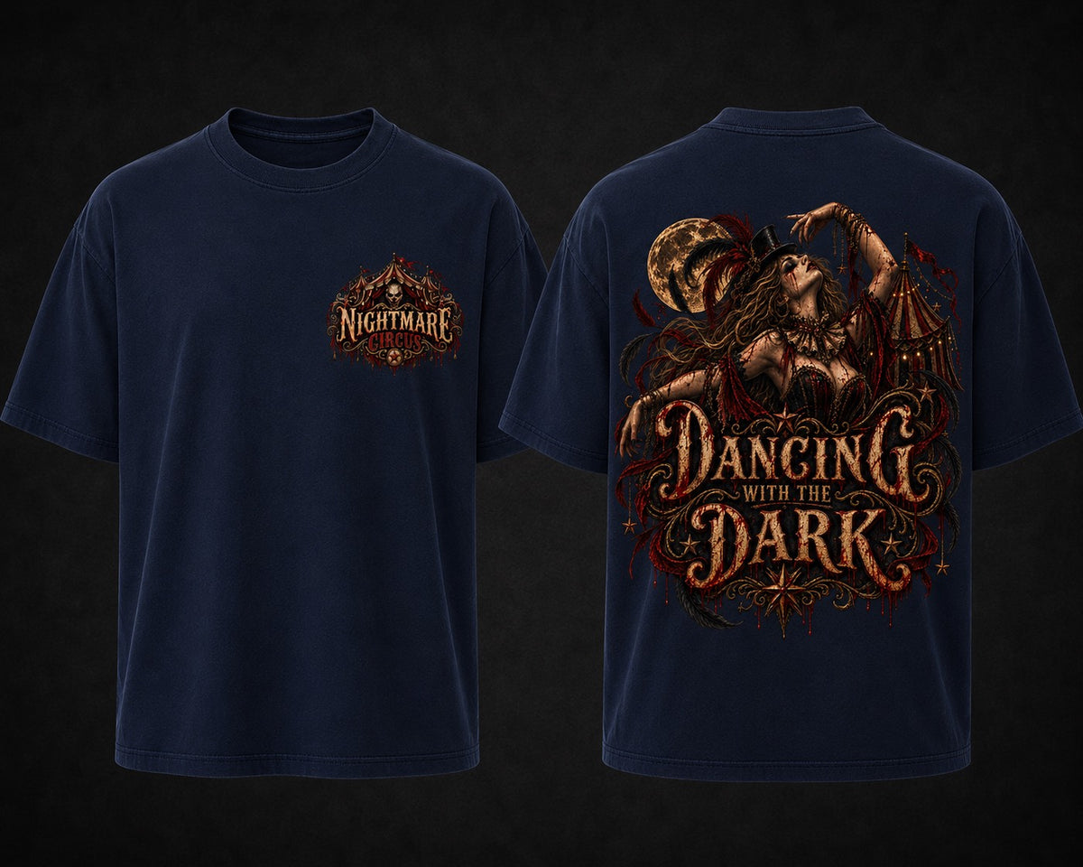 NIGHTMARE CIRCUS DANCING WITH THE DARK - tshirt