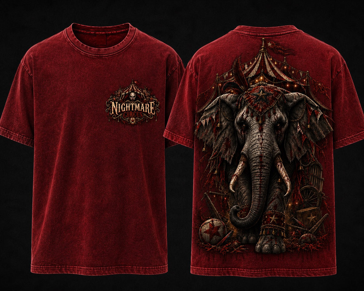 NIGHTMARE CIRCUS THE ELEPHANT’S LAST SHOW - tshirt