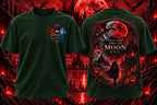 WHEN THE MOON IS FULL T-SHIRT