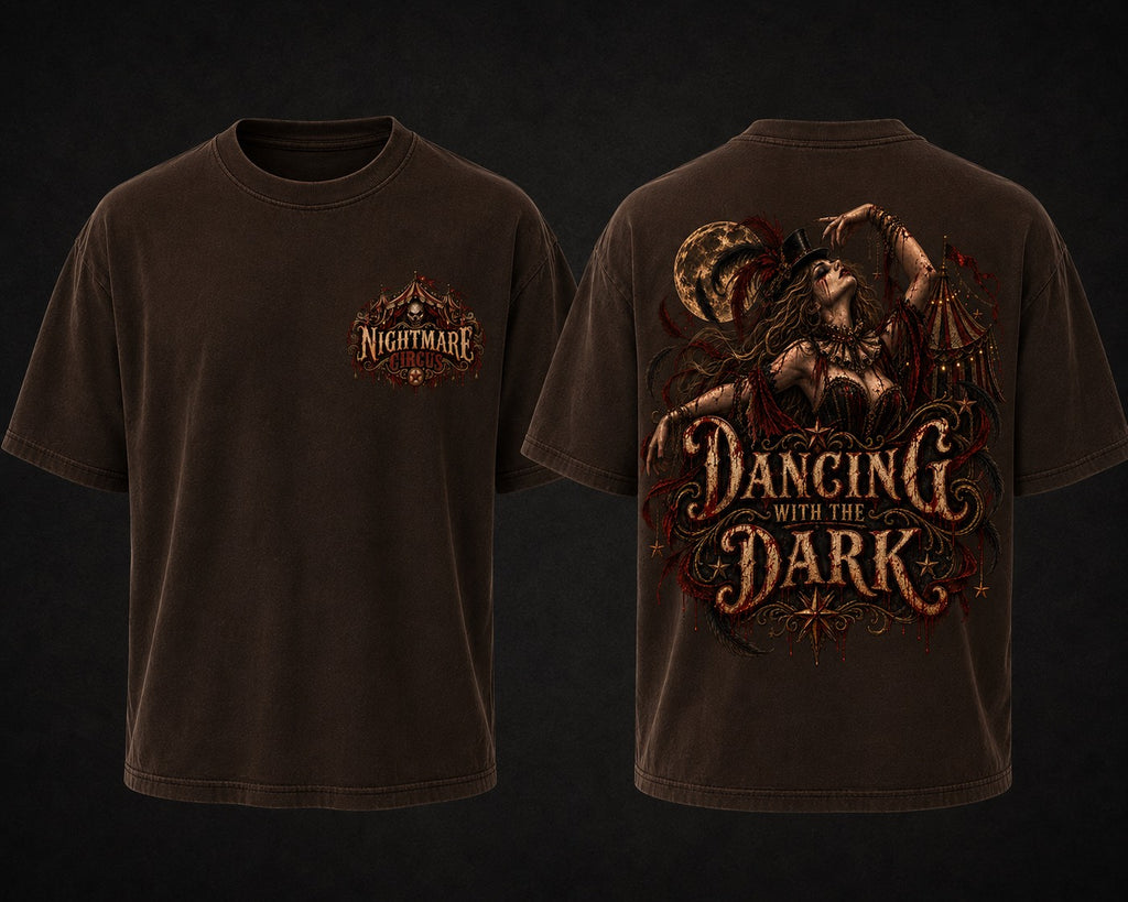 NIGHTMARE CIRCUS DANCING WITH THE DARK - tshirt