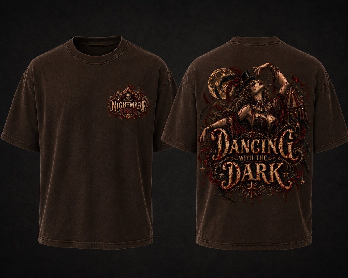 NIGHTMARE CIRCUS DANCING WITH THE DARK - tshirt