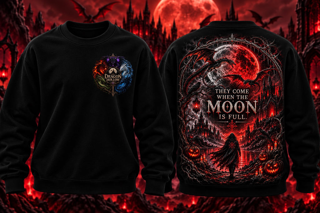 WHEN THE MOON IS FULL SWEATER
