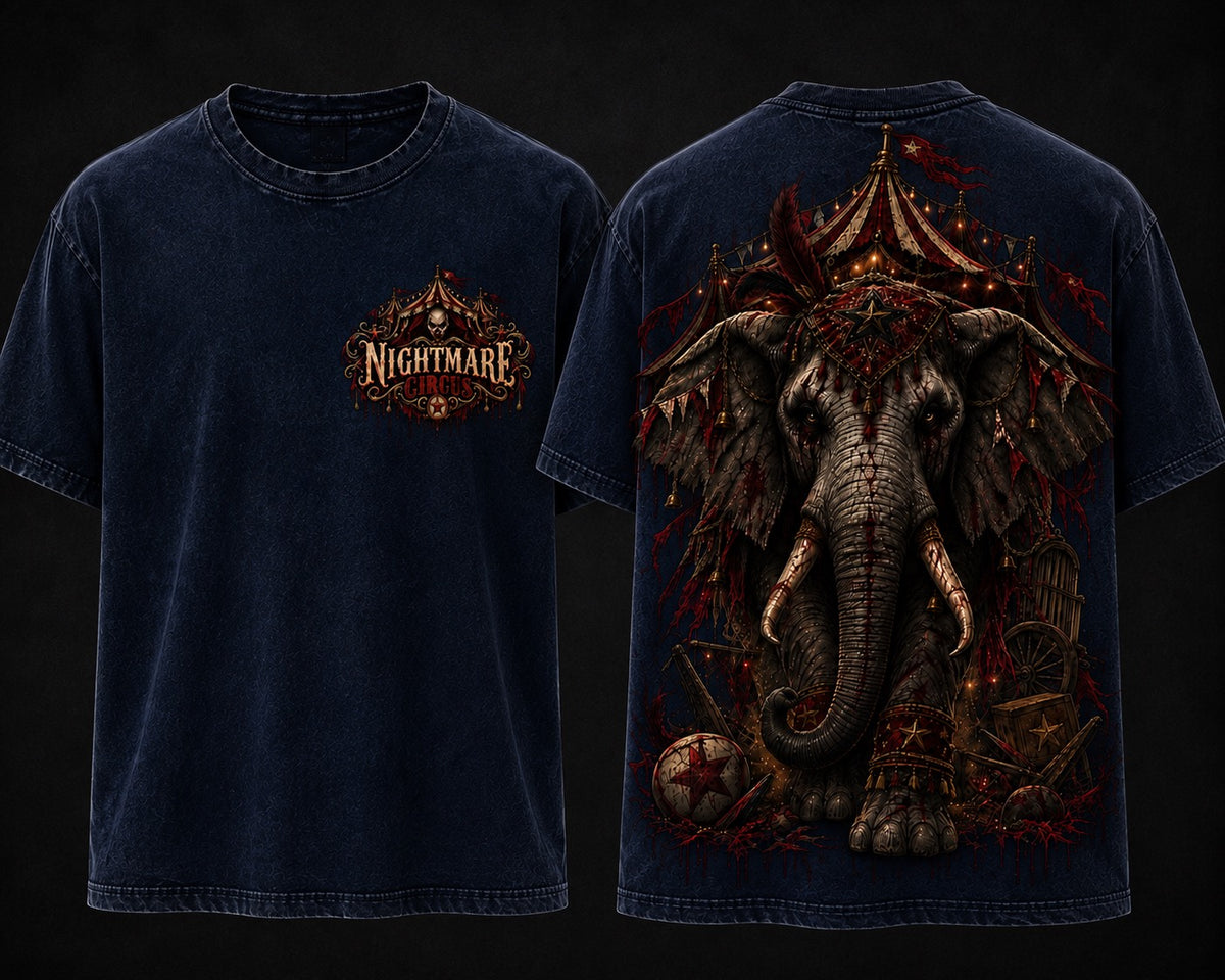 NIGHTMARE CIRCUS THE ELEPHANT’S LAST SHOW - tshirt