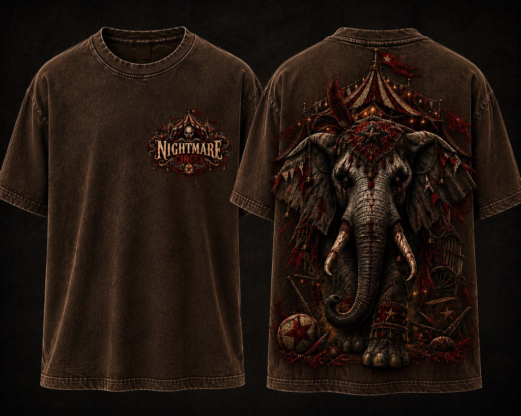 NIGHTMARE CIRCUS THE ELEPHANT’S LAST SHOW - tshirt