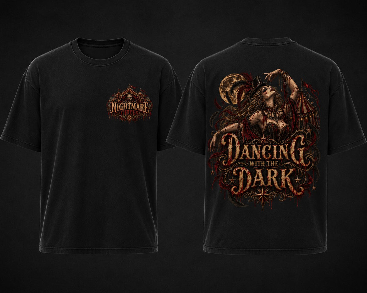NIGHTMARE CIRCUS DANCING WITH THE DARK - tshirt