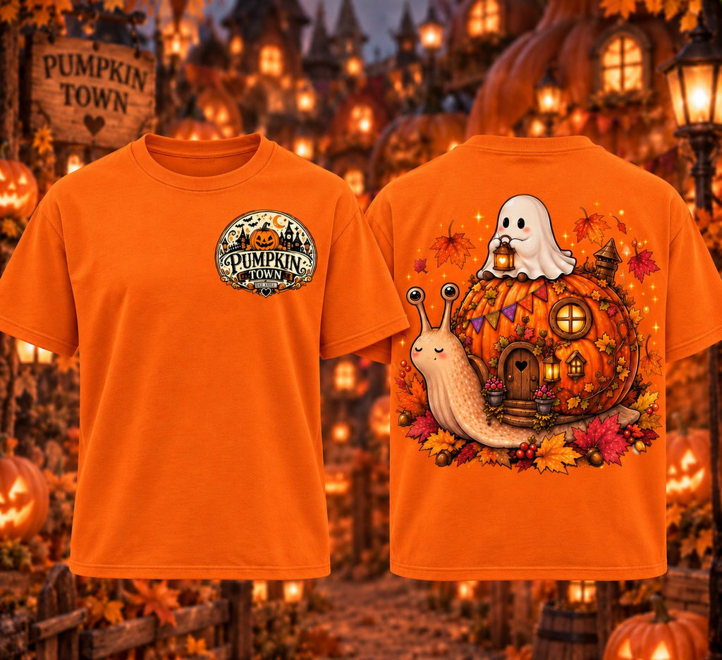 WELCOME TO PUMPKIN TOWN T-SHIRT