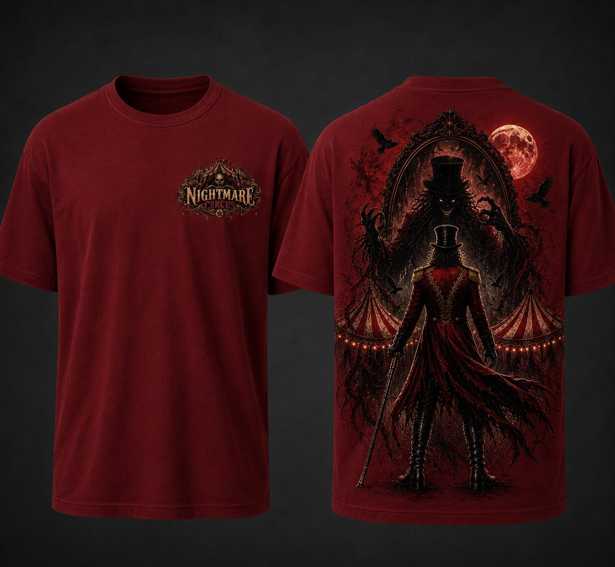 NIGHTMARE CIRCUS THE RINGMASTER - t -shirt