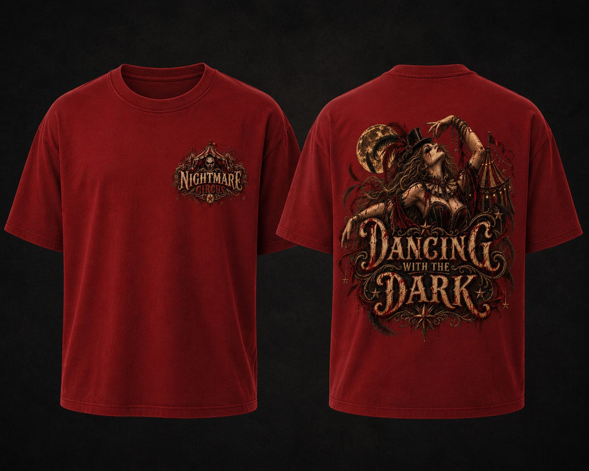 NIGHTMARE CIRCUS DANCING WITH THE DARK - tshirt