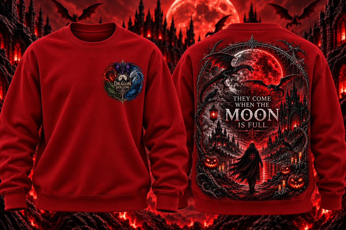WHEN THE MOON IS FULL SWEATER