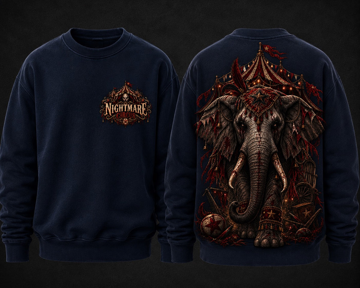 NIGHTMARE CIRCUS THE ELEPHANT’S LAST SHOW - sweater